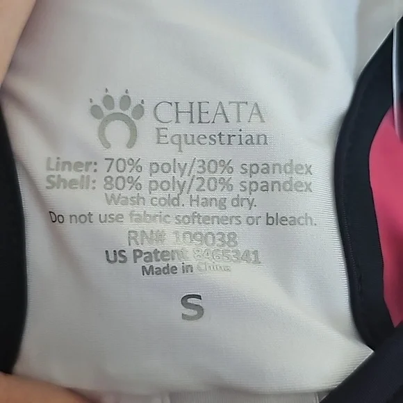 Cheata Equestrian Trotter Ultimate Compression Sports Tank NWT Choose Size - Picture 7 of 8
